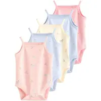 Next Rompertje/body lichtblauw / lichtgeel / koraal / rosa