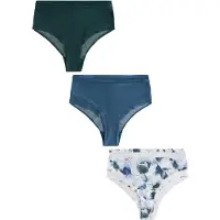Next Slip saffier / smaragd / donkergroen / wit
