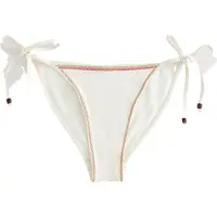 Next Bikinibroek ivoor / kiwi / rood