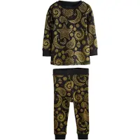 Next Nachtkledij goudgeel / zwart