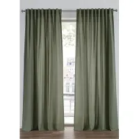 Bonprix Onderhoudsvriendelijke gordijnen van microvezel (2 stuks) maat H/B: 175/140 cm