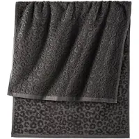 Bonprix Handdoek van katoen met luipaardpatroon set van 2 handdoeken 50/100 cm