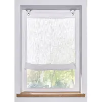 Bonprix Vouwgordijn in linnenlook maat h/b: 140/140 cm