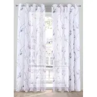 Bonprix Gordijn van lichte voile, ook in extra lang (1 stuk) maat h/b: 300/144 cm