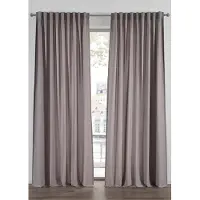 Bonprix Onderhoudsvriendelijke gordijnen van microvezel (2 stuks) maat H/B: 175/140 cm