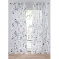 Bonprix Gordijn van lichte voile, ook in extra lang (1 stuk) maat h/b: 245/144 cm