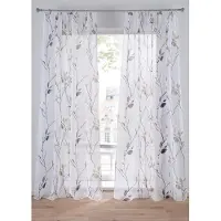 Bonprix Gordijn van lichte voile, ook in extra lang (1 stuk) maat h/b: 225/144 cm