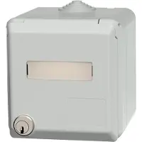 MENNEKES CEPEX-CEE-stekkerdoos, 230V, 3x16A (4162, met vergrendeling, IP44)