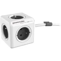 Allocacoc PowerCube Extended Grey 1,5m cable (FR)