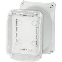 Hensel DK 1000 G Aftakkast (b x h) 180 mm x 130 mm Grijs-wit (RAL 7035) IP66 1 stuk(s)