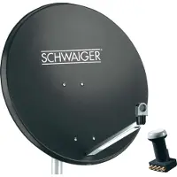 Schwaiger SPI991.1SET Satellietset zonder receiver Aantal gebruikers: 4