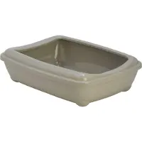 Moderna Kattenbak met Rand - 50 cm - Warm Grijs