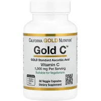 California Gold Nutrition Vitamine C - 1000 mg - 60 Veggie Capsules - - KORTING bij 2 stuks