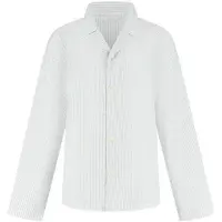 Yumeko Pyjamashirt Katoen TENCEL M Wit - Eco, Bio & Fairtrade