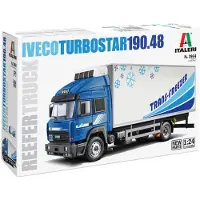 Italeri Modelbouwpakket Vrachtwagens - 3964 Iveco Turbostar 190.48 Reefer Truck - Italiaanse Vrachtwagen Plastic - 1:24 - Modelbouw