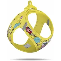 Curli Hondentuig Clasp Vest Harness Comic Geel SE25 Maat S