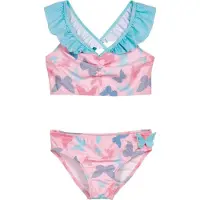 Playshoes kinderbikini met UV-bescherming en vlinders