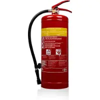Ama Brandblusser Auto - Brandblusser -Schuimblusser - Inclusief Ophangbeugel - 6 L - ‎9x8x28cm - Rood