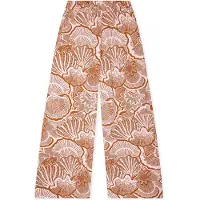 Schiesser Pyjamabroek ' Mix Relax ' oranje / wit