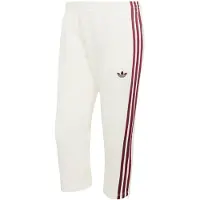 Adidas Originals Broek 'Superstar' wijnrood / wit