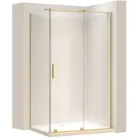REA Douchecabine Montana Gold, afmetingen 140x90