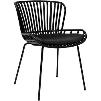 Kick Collection Lot - Tuinstoel - Comfortabel modern design - Zwart