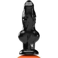 Dinoo - Primal Desires Extra Grote Dildo Met Zuignap Allo - Zwart