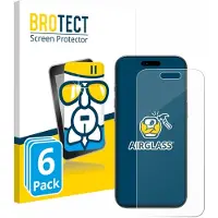 BROTECT Screenprotector 6 Stuks voor Apple iPhone Air Beschermglas transparant