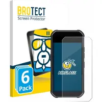 BROTECT Screenprotector 6 Stuks voor SkyCaddie Pro 5X Beschermglas transparant