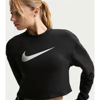 Nike PRO Dri-FIT Crew-Neck French Terry Top | M