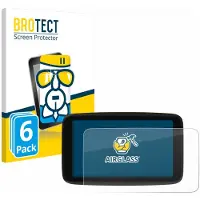 BROTECT Screenprotector 6 Stuks voor TomTom GO Classic 6" (2e generatie) Beschermglas transparant