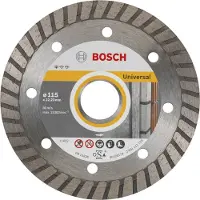Bosch Diamantdoorslijpschijf Standard for Universal Turbo 115 x 22,23 x 2 x 10 mm 10st - 2608603249