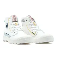 Palladium Veterlaarsjes 'Pampa' lichtblauw / geel / oudroze / wit