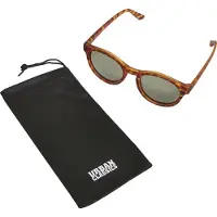 Urban Classics Zonnebril 'Sunrise' cognac / geel / zwart