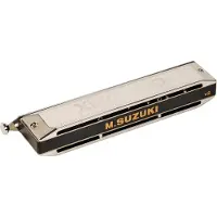 Suzuki Chromatic SCX-64-C chromatische mondharmonica - topmerk -
