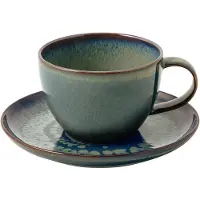 Like. by Villeroy & Boch Kaffeetasse mit Untertasse Crafted 170 ml Set van 2