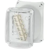 Hensel DK 1010 G Aftakkast (l x b x h) 180 x 130 x 77 mm Grijs IP66 1 stuk(s)