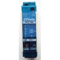 Eltako R12-100-12V DC Schakelrelais Nominale spanning: 12 V Schakelstroom (max.): 8 A 1x NO Piece 1 stuk(s)