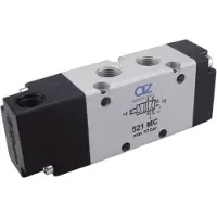 AZ PNEUMATIK AZ521 MC 5/2-weg ventiel pneumatisch/veerretour NC G1/8