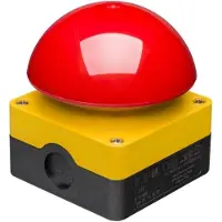 Eaton 229748 FAK-R/V/KC11/IY Voet- en slagdrukknop 230 V/AC 6 A 1x uit/aan Continu (Ø x h) 94 mm x 101 mm IP67 1 stuk(s) Piece