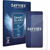 Savvies 3 Stuks Screenprotector - geschikt voor realme P4 Pro - beschermfolie glas transparant