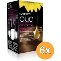 Garnier Olia Licht Goudbruin 5.3 - Permanente Haarkleuring Zonder Ammoniak 3x