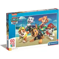 Clementoni - Puzzel - 60 Maxi Stukjes - Paw Patrol - Kinderpuzzel - Vanaf 4 jaar