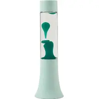 Itotal - Flared Lava Lamp - Pastel Green - 37 cm