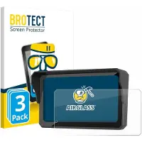 BROTECT Screenprotector 3 Stuks voor Carpuride W602S Pro Beschermglas transparant