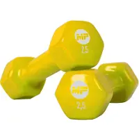 Muscle Power Vinyl dumbbells MP920 2 x 2,5 kg