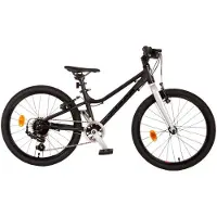 Volare Dynamic Kinderfiets - Jongens - 20 inch - Mat Zwart - 7 Versnellingen - Prime Collection
