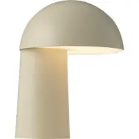Nordlux Tafellampe by Nordlux, Faye Portable, dimbare, Beige, Woonkamer, Metaal, Scandinavisch