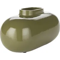 Dutchbone Vaas Droplet M Green