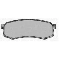 MAGNETI MARELLI Remblokkenset, schijfrem 363916060705